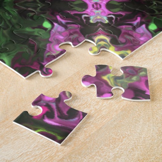 Puzzle motif créatif (Côté)