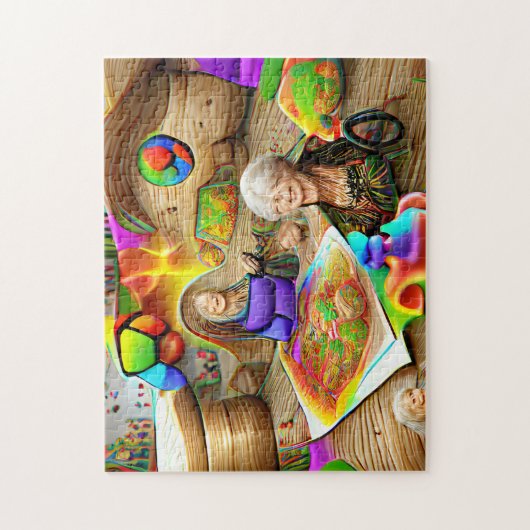 Puzzle motif créatif (Vertical)