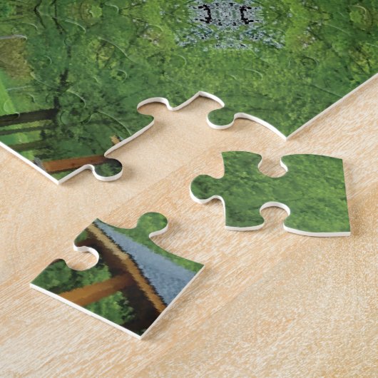 Puzzle motif créatif (Côté)