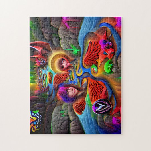 Puzzle motif créatif (Vertical)