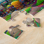 Puzzle motif créatif (Côté)