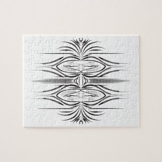 Puzzle motif créatif artistique frontière (Horizontal)