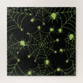 Puzzle Motif créatif Halloween Spider Net (Horizontal)