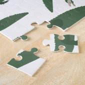 Puzzle Motif crocodile de l'alligator mignon (Côté)