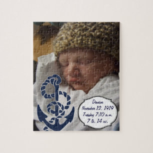 Puzzle Motif d'ancre de marine nautique
