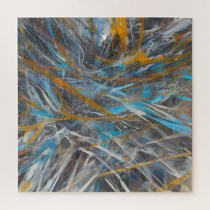 Puzzle motif d'art moderne Abstrait