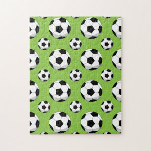 Puzzle Motif de balle de football de dessin