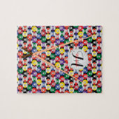 Puzzle Motif de boule de billard Monogram (Horizontal)