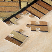 Puzzle - Motif de brique en tissu de panier (Côté)