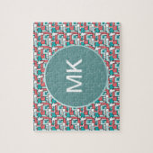 Puzzle Motif de briques rétro (Vertical)