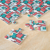 Puzzle Motif de briques rétro (Côté)