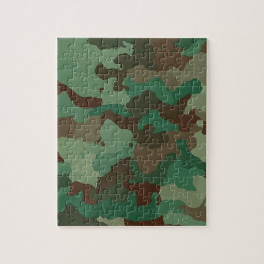 Puzzle Motif de camouflage militaire (Forces armées) (Vertical)