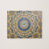 Puzzle Motif de carreaux géométriques, Maroc (Horizontal)