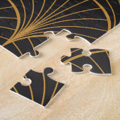 Puzzle Motif de cercles géométriques Art Déco (Côté)