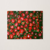 Puzzle Motif de cerises fraîches (Horizontal)