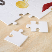 Puzzle Motif de chat de vacances mignon (Côté)