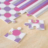 Puzzle Motif de chat gris dormant (Côté)