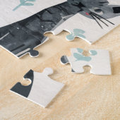 Puzzle Motif de chats mignons (Côté)