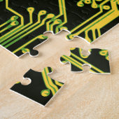 Puzzle motif de circuit électronique (Côté)