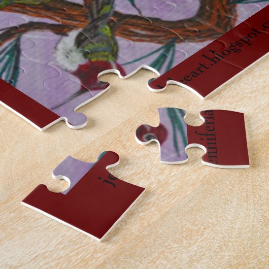 Puzzle Motif de colibri (Côté)