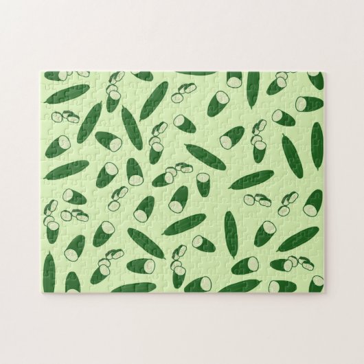 Puzzle Motif de concombre (Horizontal)