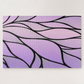 Puzzle Motif de congé créatif Pearlescent violet (Horizontal)