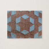 Puzzle Motif de courtepointe - Château (Horizontal)