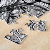 Puzzle Motif de crânes de sucre (Côté)