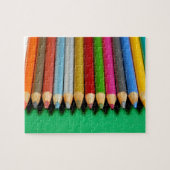 Puzzle Motif de crayons colorés (Horizontal)