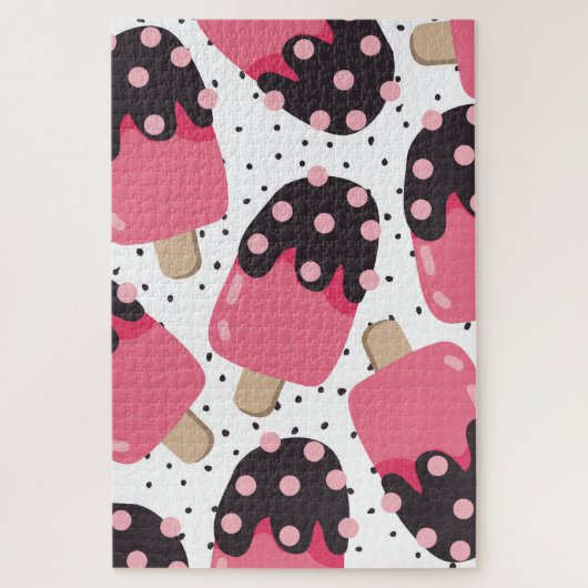 Puzzle Motif de crème glacée Candy (Vertical)