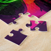 Puzzle Motif de cupcakes à néon (Côté)