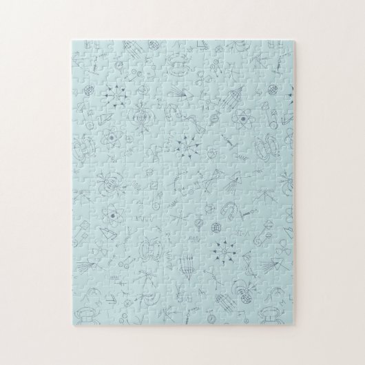 Puzzle Motif de diagramme physique (Vertical)