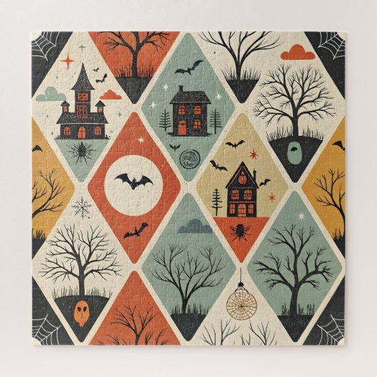 Puzzle Motif de fantôme sombre (Vertical)