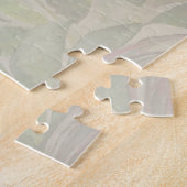 Puzzle Motif de fleurs de thé rose et vert (Côté)