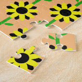 Puzzle Motif de fleurs frustrant (Côté)