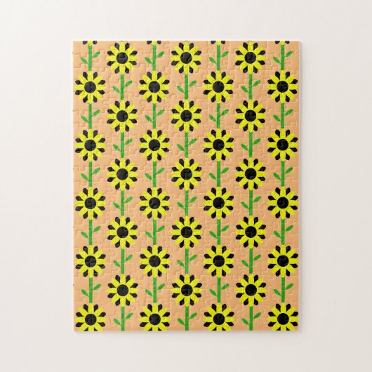 Puzzle Motif de fleurs frustrant (Vertical)