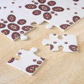 Puzzle Motif de fleurs Mandala (Côté)