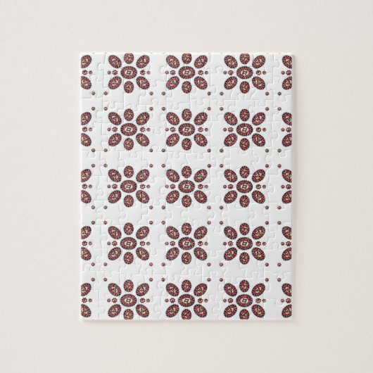 Puzzle Motif de fleurs Mandala (Vertical)