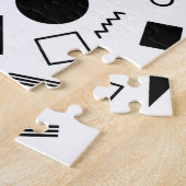 Puzzle Motif de formes géométriques rétro (Côté)