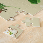 Puzzle Motif de fraises d'aquarelle (Côté)