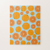 Puzzle Motif de fruits orange (Vertical)