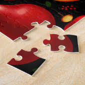 Puzzle Motif de fruits rouges mignons (Côté)