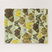 Puzzle Motif de graphique papillon vintage (Horizontal)
