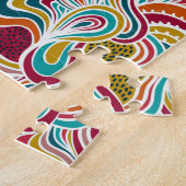 Puzzle Motif de gribouillage (Côté)