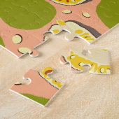 Puzzle Motif de Jackfruit d'été tropical - Fruit exotique (Côté)