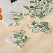 Puzzle Motif de jardin potager à l'aquarelle (Côté)