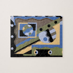 Puzzle Motif de jazz  Art Déco vintage