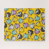 Puzzle Motif de jeu de dés D20 (Horizontal)