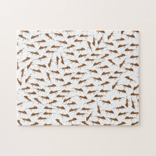 Puzzle Motif de jolies fourmis (Horizontal)