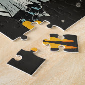 Puzzle motif de la navette spatiale vintage (Côté)